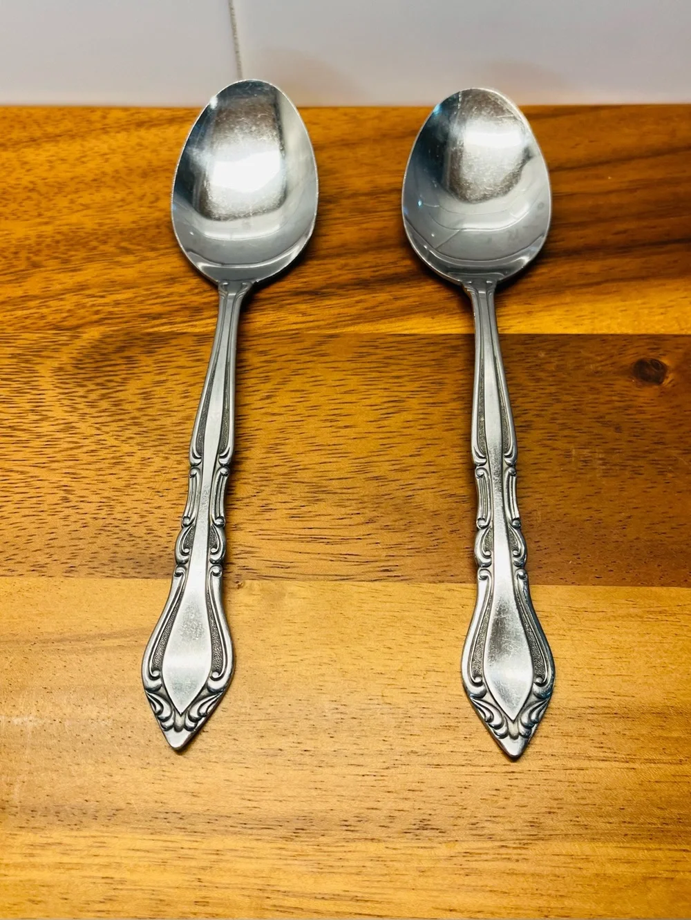 Auberge Rogers Korea Stainless Steel Silverware Flatware 2 Tablespoons Soup